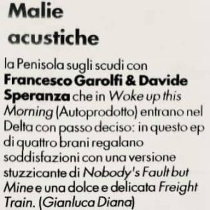 Francesco Garolfi & Davide Speranza Il Manifesto Woke Up This Morning